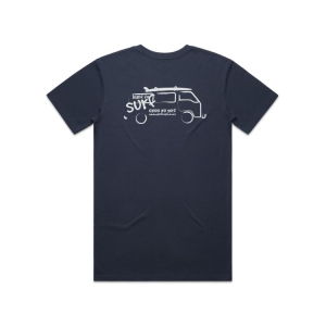staple mens t shirt back view