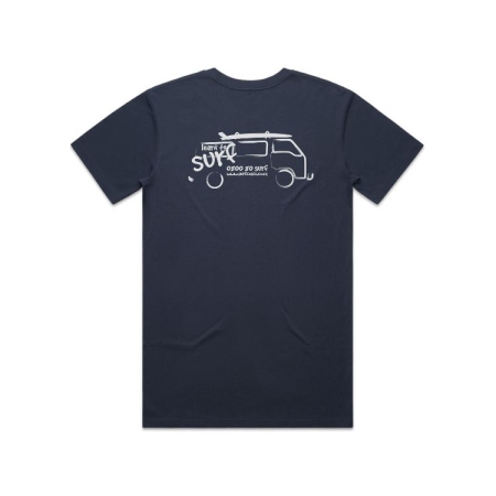 staple mens t shirt back view